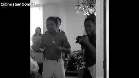 Christian and Justin Combs Perform With Diddy At Pharrell