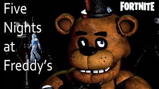 Fortnite: FIVE NIGHTS AT FREDDY'S (Creative Map) GamePlay *Horror* 