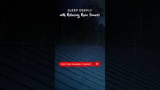 Sleep Sounds - Rain, Hail & Thunder On A Tin Roof At Night - Sleep Deeply With Natural White Noise