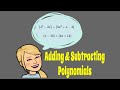 Adding & Subtracting Polynomials: Horizontal vs Vertical 🧮