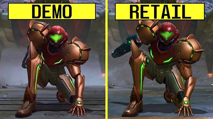 Metroid Prime 4 Trailer vs Retail Switch 1 Graphics Comparison
