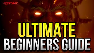 BEST WAYS TO PROGRESS IN GODFORGE ALPHA! | Fateless Games