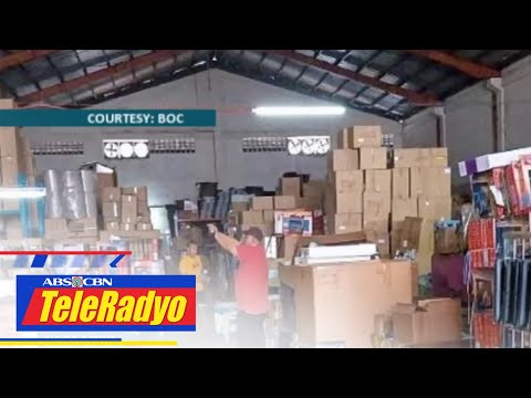 BOC: P20-M halaga ng umano'y smuggled electronics nadiskubre sa Bulacan | TeleRadyo (15 Apr 2023)