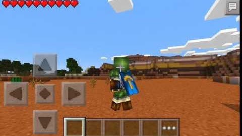 MCPE Concept video (Skins,sprint and sneak)