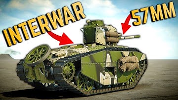 Lets Build A RUINOUS INTERWAR TANK TOGETHER In Sprocket Tank Design!