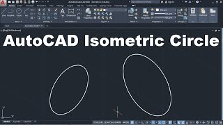 AutoCAD Isometric Circle