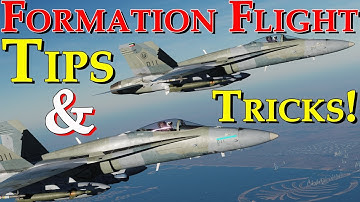 Formation Flying in DCS! Tips & Tricks + Discussion!