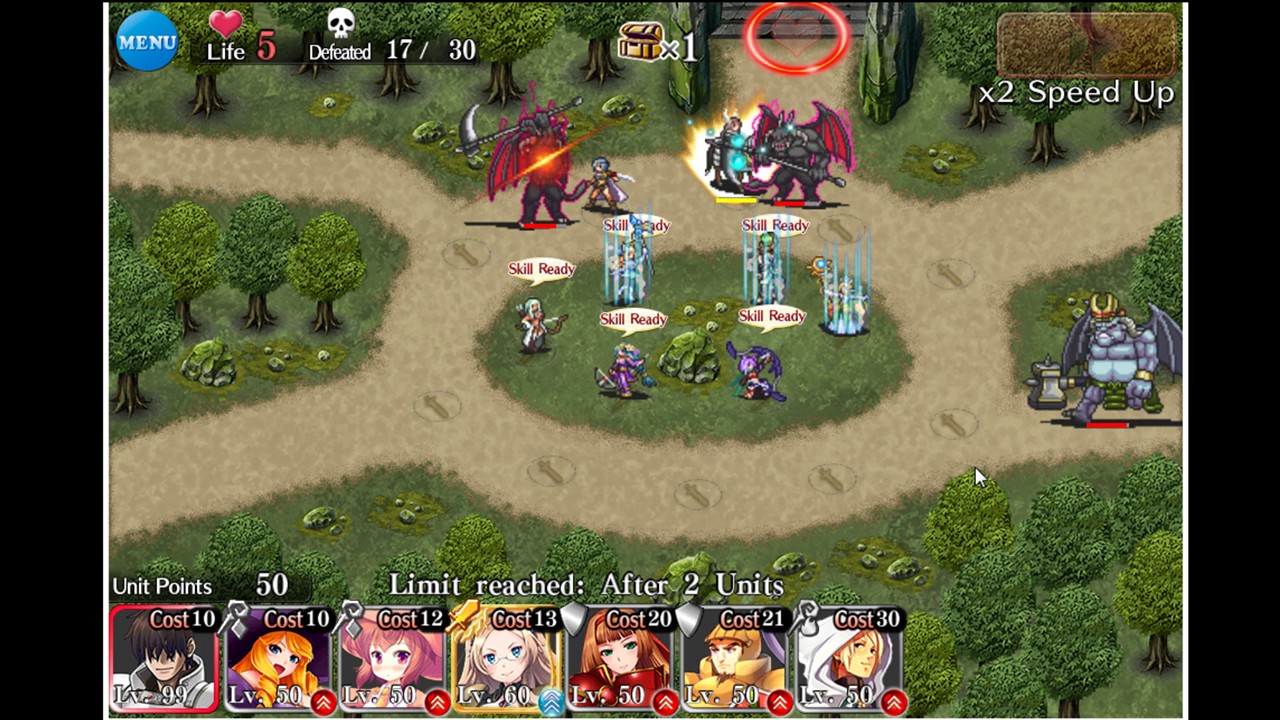 Millennium War Aigis - The Deadly Sword That Shook The Earth, Demons and Hellhounds (Common Units)