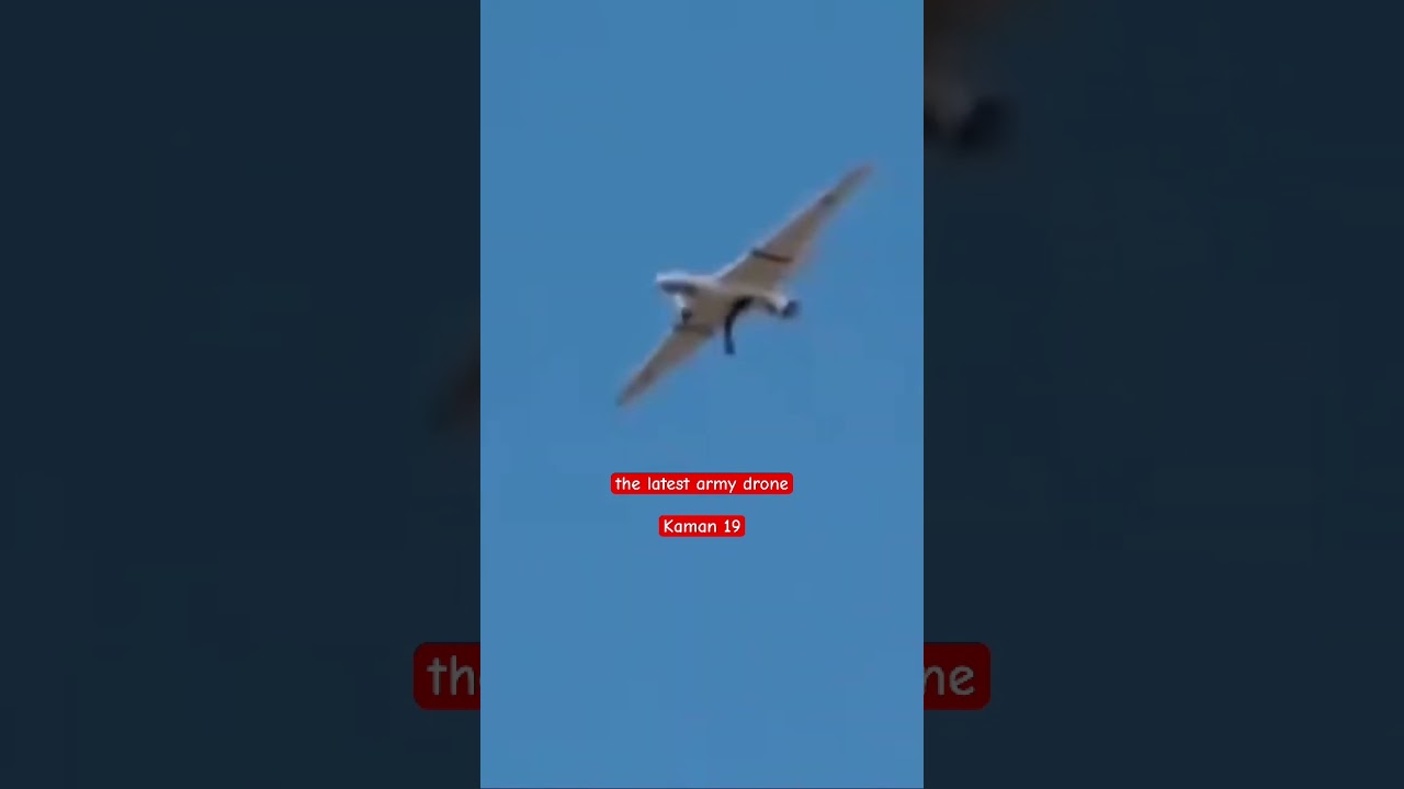 The latest army drone🔹 Kaman 19 UAV entered the operational cycle of the army