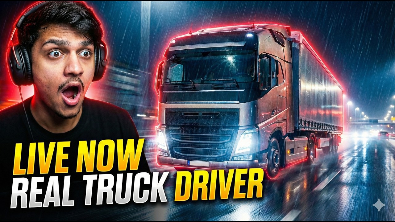 🔴ETS2 Daily Live Day 34 | MOZA TRUCKWHEEL POV 🚛 #ets2 #truckingsims #livestreaming #indianbus