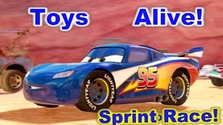 Cars 2 The Video Game Lightyear Lightning Mcqueen Race On Timberline Sprint