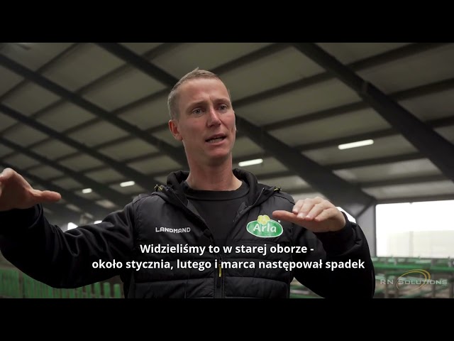Wideo rozwiązań oświetleniowych RN Solutions dla obór