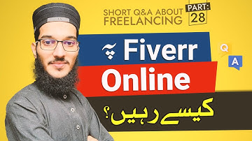 How to stay Online 24 hours on Fiverr - Stay Online on Fiverr | Freelancing Q&A Series P28