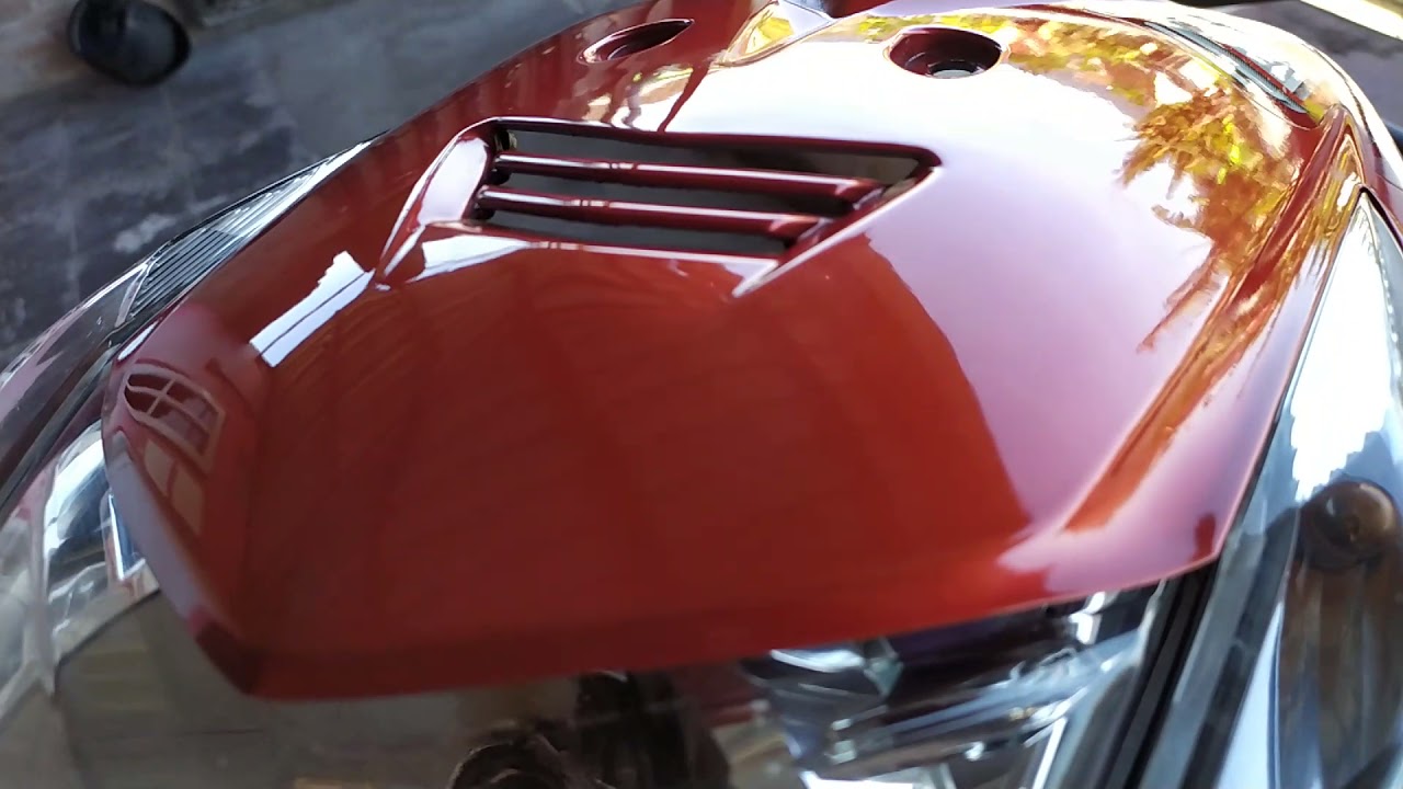 hasil pernis diton premium 9128 clear + activator