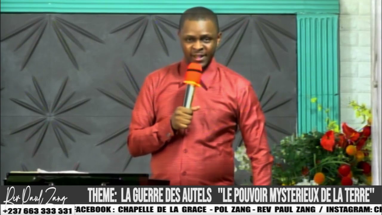 LE POUVOIR MYSTERIEUX DE LA TERRE  (1er CULTE) - REV PAUL ZANG
