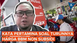 Pertamina Buka Suara soal Turunnya Harga BBM Non Subsidi
