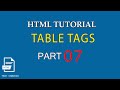 Html tutorial for beginners tamil  07  html tables  row and colspan explained