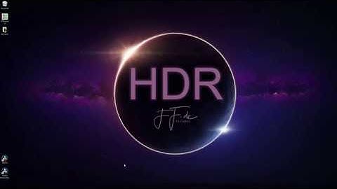 HDRmaster v2 program settings | Tutorial