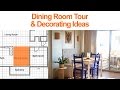 Dining Room Tour and Decorating Ideas