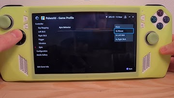 How To Enable Gyro On ROG Ally