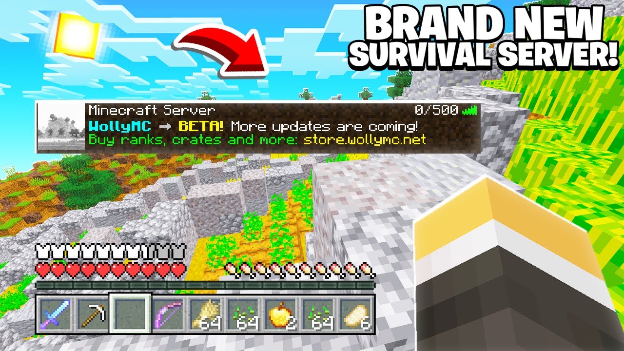 *BRAND NEW* Survival Server in 2022! | Minecraft SMP 1.19 | FREE TO