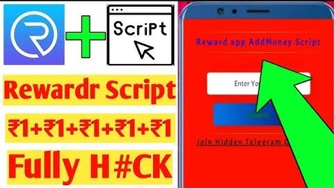 Rewadr App Coin Adder Script || Rewardr App Money Adder Script || Rewadr App Script tech ground