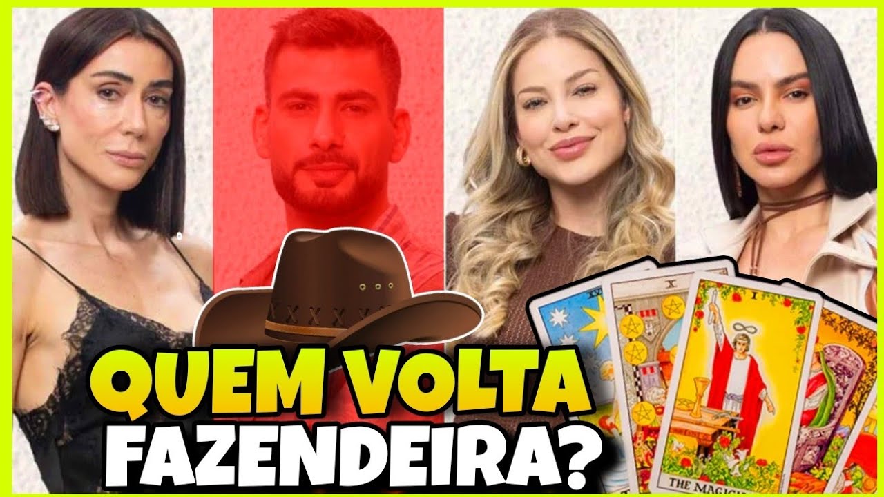 🔮TAROT REVELOU A PRÓXIMA FAZENDEIRA DO REALITY 🤠