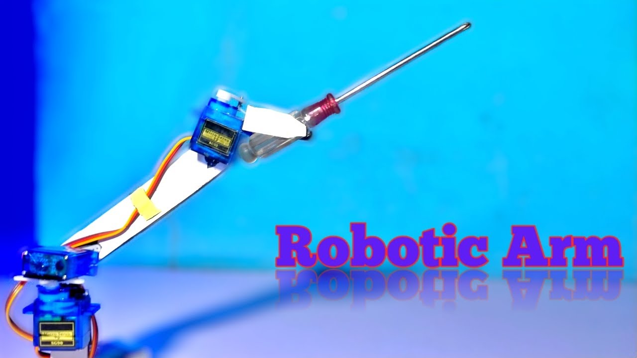 How to Make Robotic Arm at home YouTube