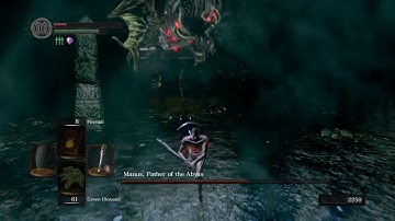 Manus, Father of the Abyss SL1 NG+6 No Rolling/Blocking/Parrying