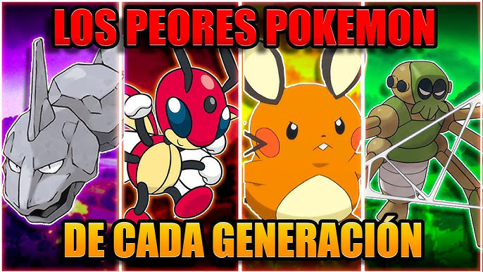 Los 5 peores Pokémon tipo fuego de todos los tiempos