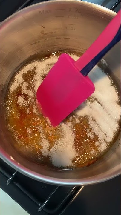 Как приготовить сахарную соту