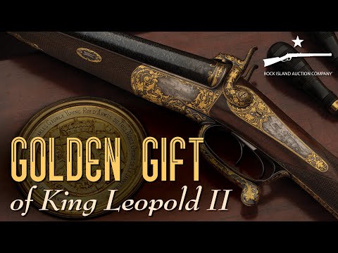 Golden Royal Presentation of King Leopold II
