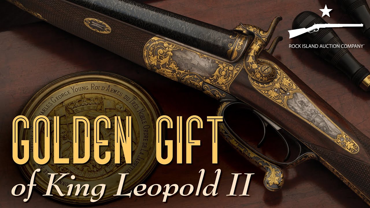 Золотая королевская презентация короля Леопольда II