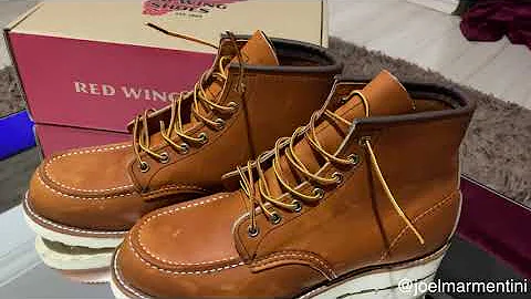 The Brasil Red Wing 875 Oro Legacy Unboxing (Farfetech - Red Wing Italia)