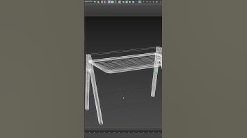 Fresco Desk by Nurus | Speed Modeling 3DS MAX | #shorts #3dsmax #modeling #cgi #desk #3d #render