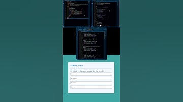 Day 5/99: Quiz App: using Javascript | CSS | HTML #javascriptprojects #coding  #shorts #viralshort