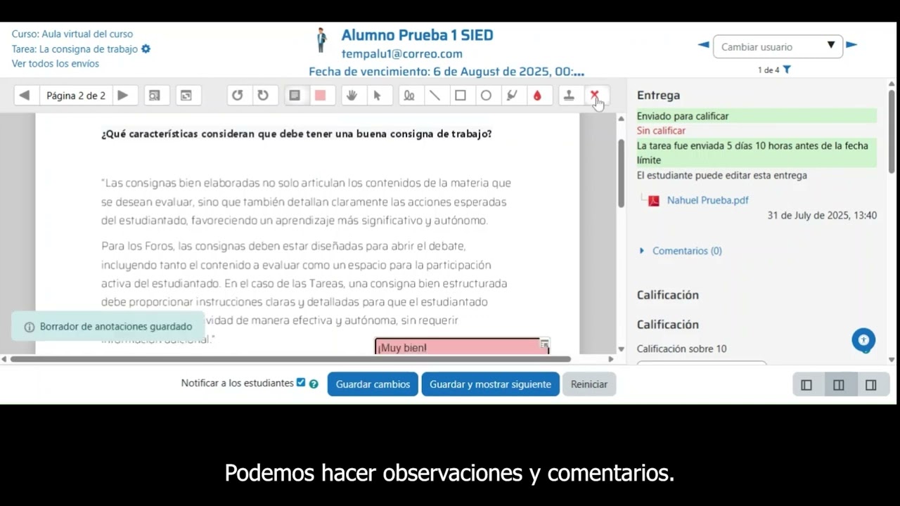 Guía rápida: Configurar una Tarea