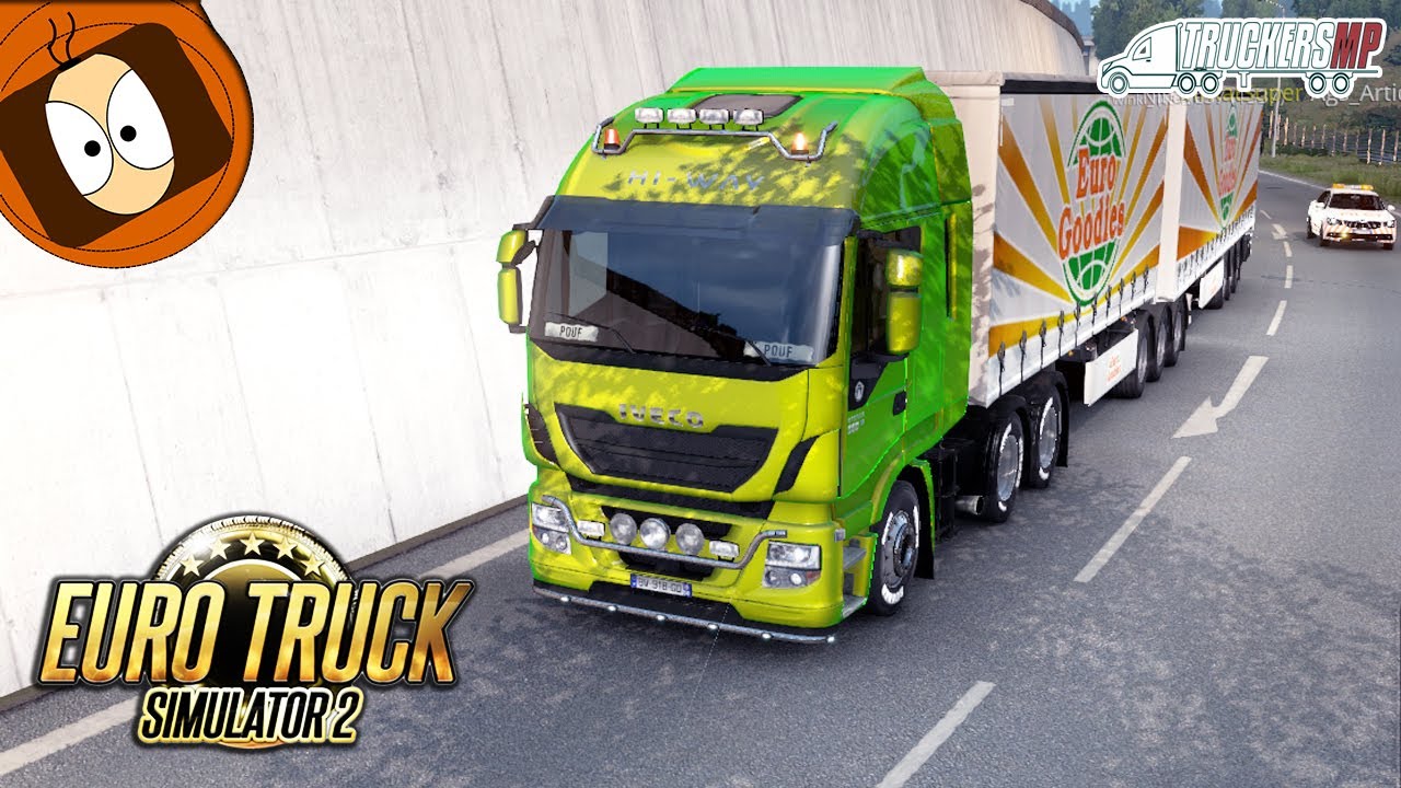 TEST] VOLANT (G29) + ETS2 : UN CONVOI QUI TOURNE MAL ! 💥 