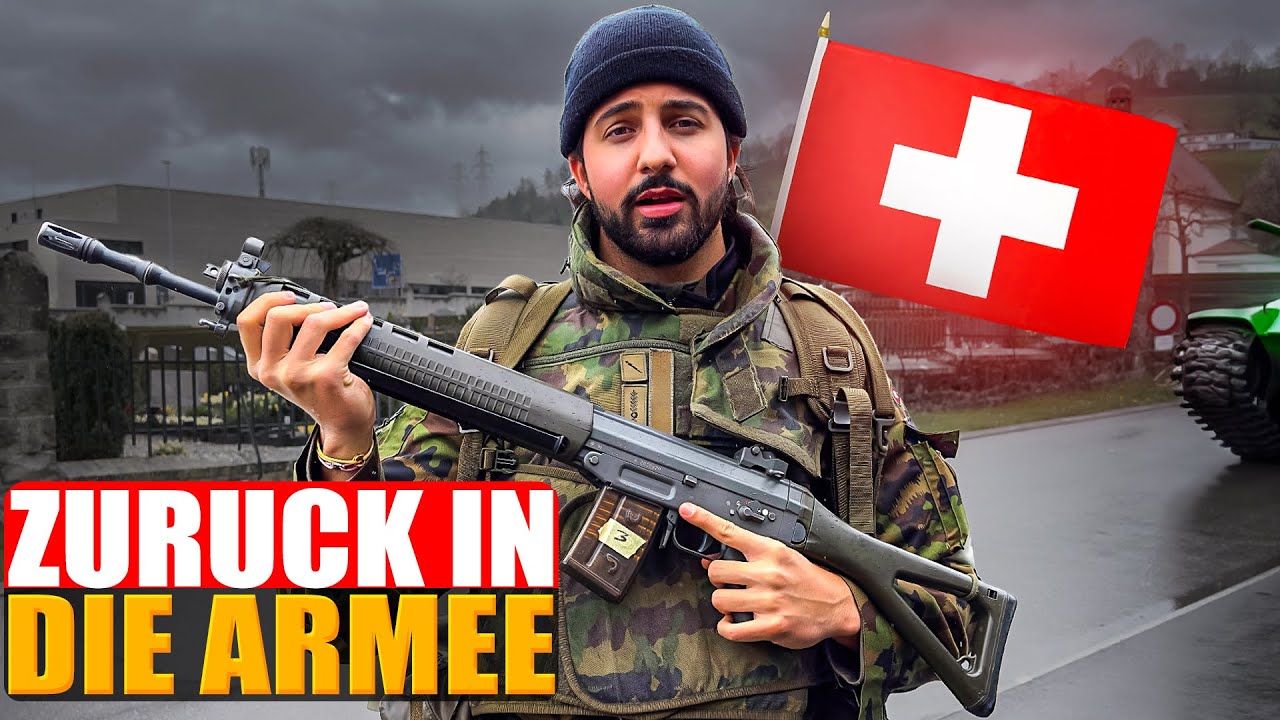 Die Schweizer Armee hat mich zurückgerufen…