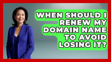 When Should I Renew My Domain Name to Avoid Losing It? | Domain And Hosting Gurus News