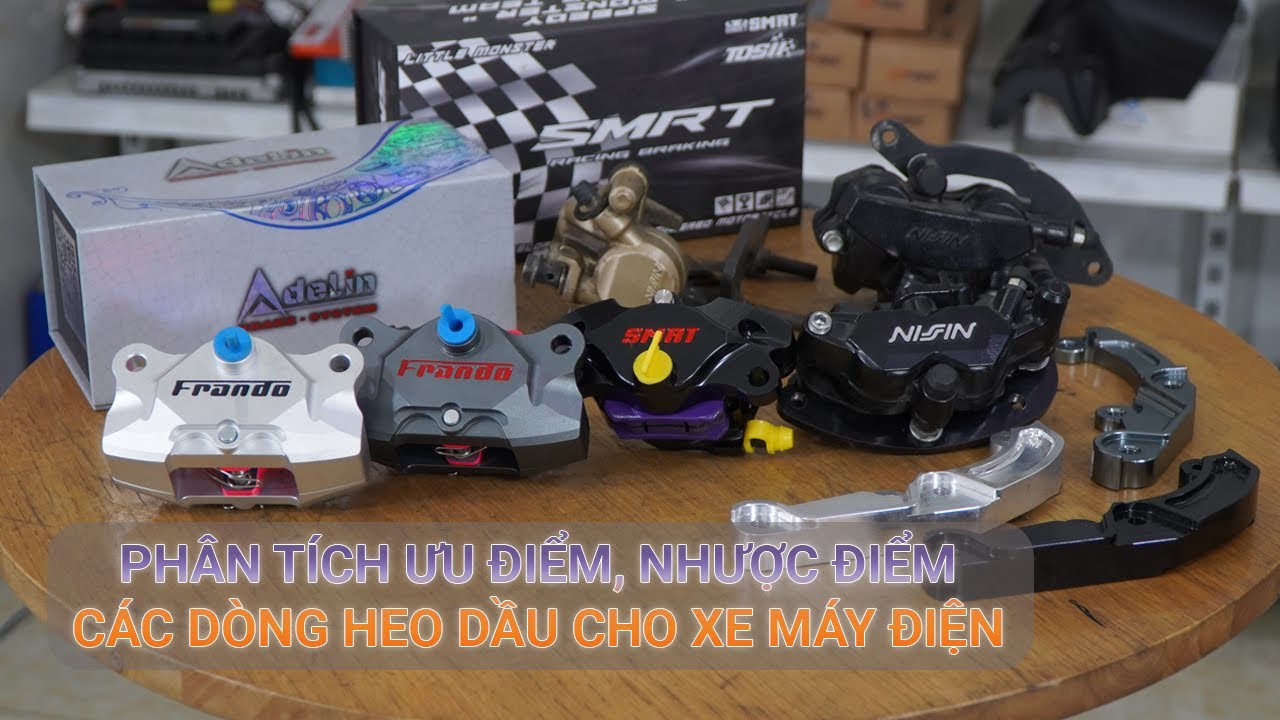 Phân Tích Ưu Nhược Điểm Các Dòng Thắng Dầu Xe Điện | Ebike VietNam