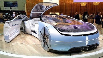 CES 2022 CADILLAC INNERSPACE SELF DRIVING ELECTRIC CAR CONCEPT