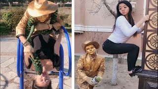 Street Troll - Must Watch New Funny😂 😂 Part 21 - Can&#39;t stop laughing【Laugh torn mouth】