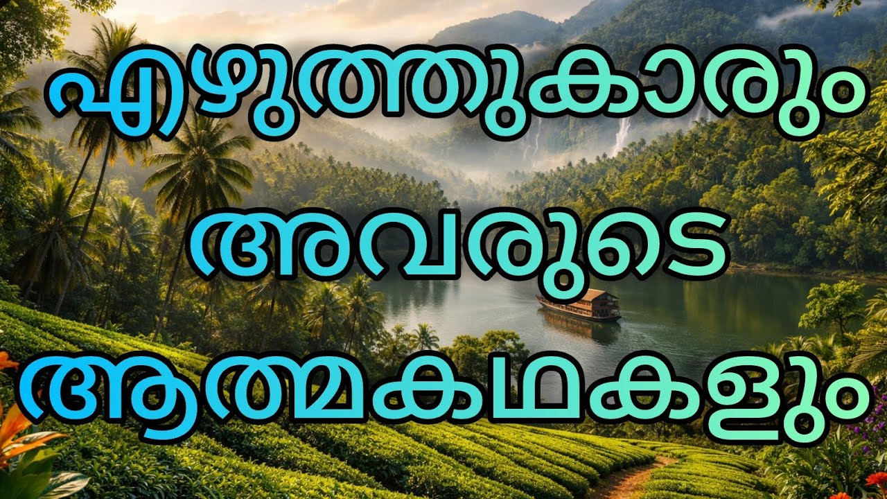 മലയാള എഴുത്തുകാരും അവരുടെ ആത്മകഥകളും 📚.  Autobiography of Malayalam writers        