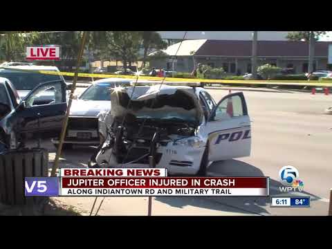 jupiter car accident yesterday