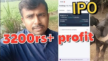 I Made 3200rs+ profit in single IPO [IPO Q&A video| Best Ipo in 2025|How to Earn Money from IPO ?