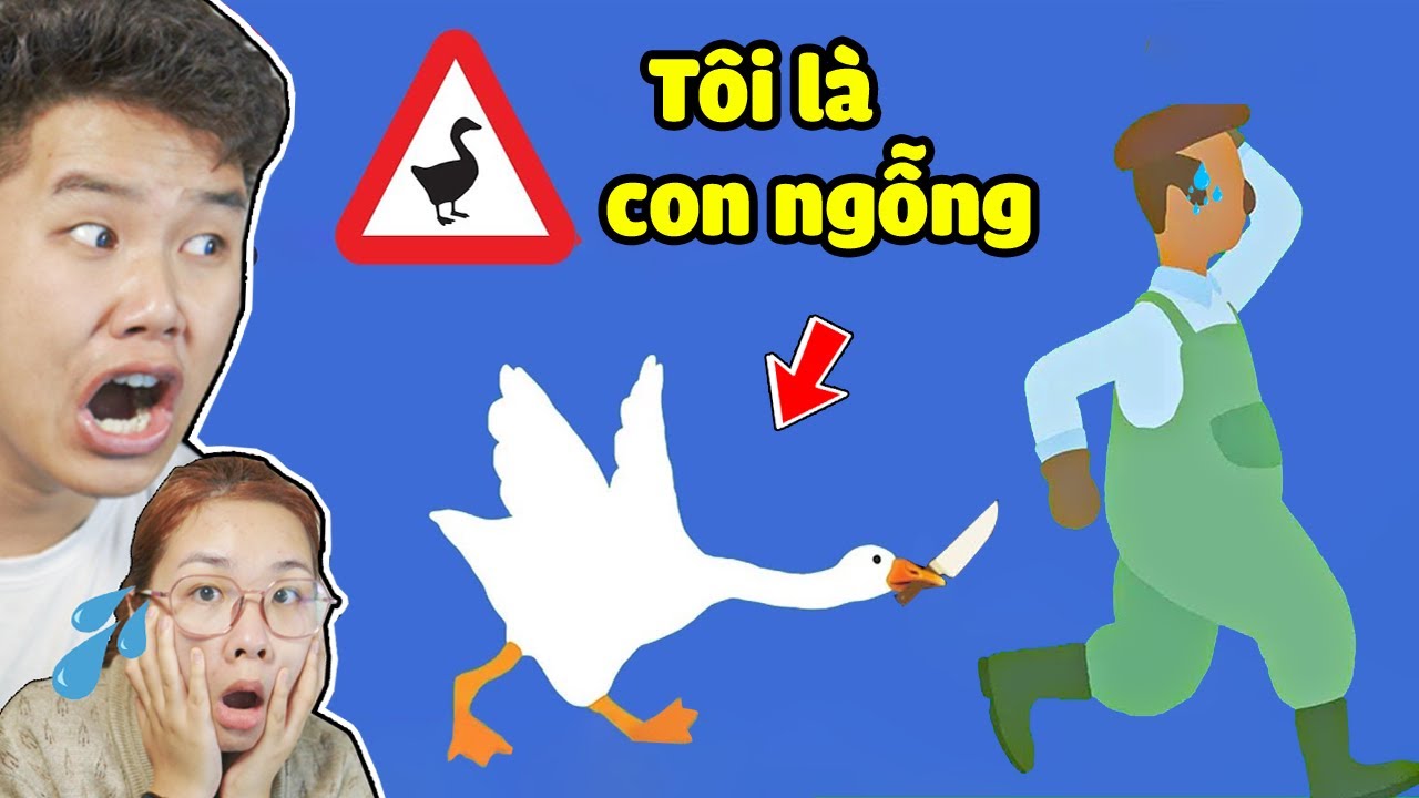 Tôi Là Con Ngỗng Phá Làng Phá Xóm !? bqThanh và Ốc Chơi Untitled Goose Game Siêu Hài