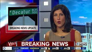 Pedestrian killed near Decatur and Bonanza