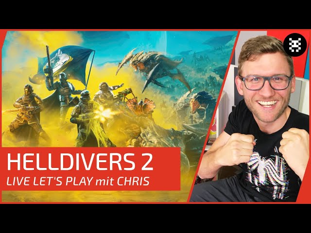 HELLDIVERS 2 - Chris zieht in die Schlacht für Über-Erde