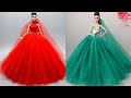 Gorgeous DIY Barbie Doll Dresses ~ Barbie Doll Makeover ~ Toy Hacks You'd Wish You'd Known Sooner